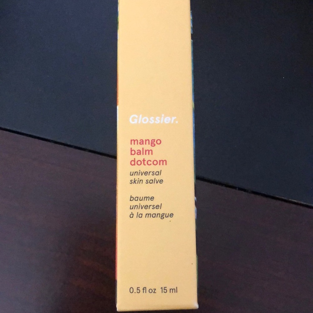 GLOSSIER BALM DOTCOM - MANGO (100% NEW AND UNUSED)